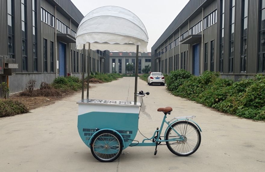 vintage ice cream tricycle cart for sale
